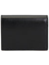 Double Gancio Half Wallet Black - SALVATORE FERRAGAMO - BALAAN 3