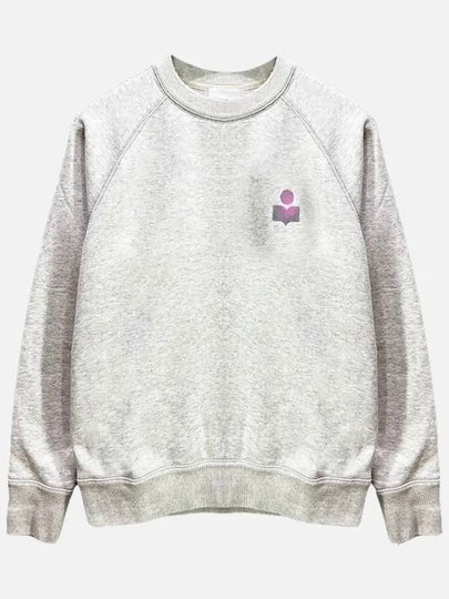 Women's Mila Pink Logo Sweatshirt SW0004FA A3M56E 23EC - ISABEL MARANT - BALAAN 2