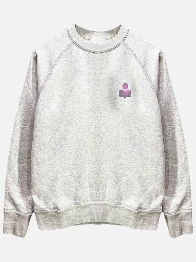 Women's Mila Pink Logo Sweatshirt SW0004FA A3M56E 23EC - ISABEL MARANT - BALAAN 3