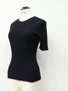 Courr ges logo short sleeve knit top - COURREGES - BALAAN 4