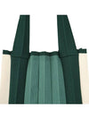 Two Way Shopper Bag Deep Green - PLEATSMAMA - BALAAN 6