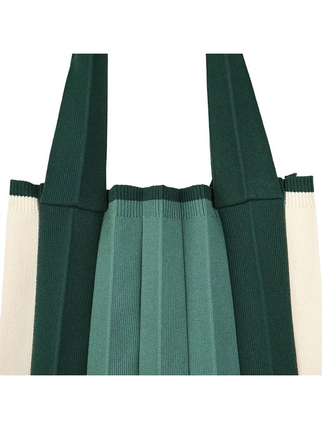 Two Way Shopper Bag Deep Green - PLEATSMAMA - BALAAN 6