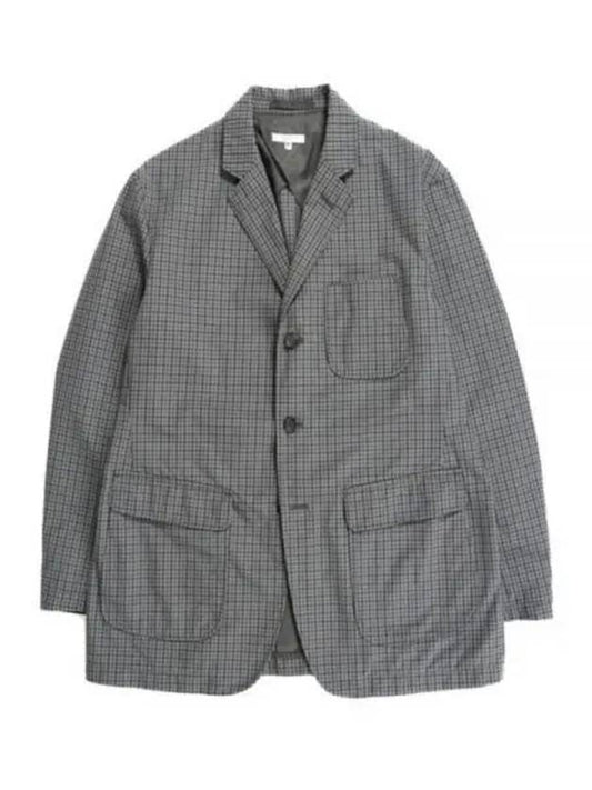 24 Ivy Blazer Gray PC Gunclub Check 24S1D069 OR244 SL004 - ENGINEERED GARMENTS - BALAAN 1