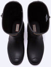 Original Matte Short Rain Boots Black - HUNTER - BALAAN.