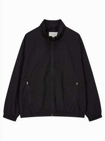 Jeans Essential Stand Collar Zip-Up Jacket Black - CALVIN KLEIN - BALAAN 2