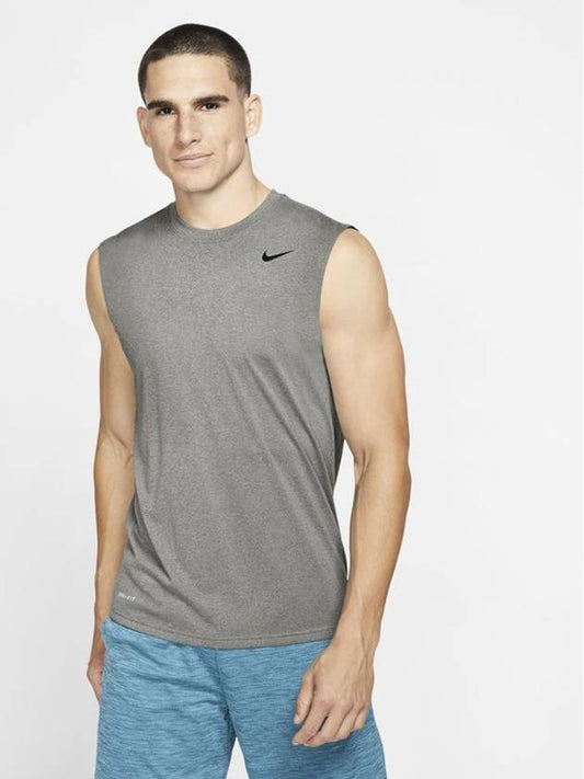 Team Legend Crew Neck Sleeveless Grey - NIKE - BALAAN 2