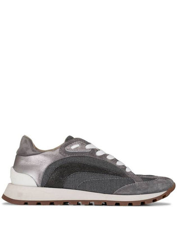 Brunello Cucinelli Sneakers Grey - BRUNELLO CUCINELLI - BALAAN 1