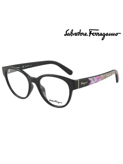 Ferragamo Glasses Frame SF2777 001 Round Titanium Men Women - SALVATORE FERRAGAMO - BALAAN 2