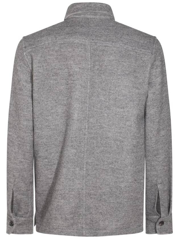 Cruciani Grey Wool Casual Jacket - CRUCIANI - BALAAN 2