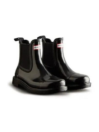 Commando Gloss Chelsea Boots Black - HUNTER - BALAAN 2