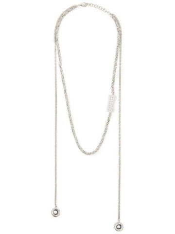 MMSIX Number Motif Chain Link Necklace SM6UU0057P6996 - MAISON MARGIELA - BALAAN 1