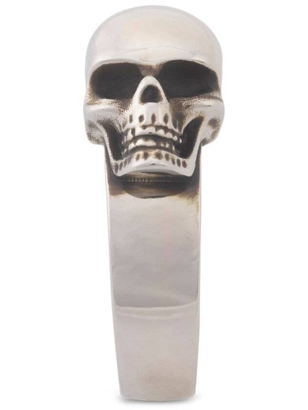 Side Skull Ring 748202 J160Y0446 B0010398525 - ALEXANDER MCQUEEN - BALAAN 3