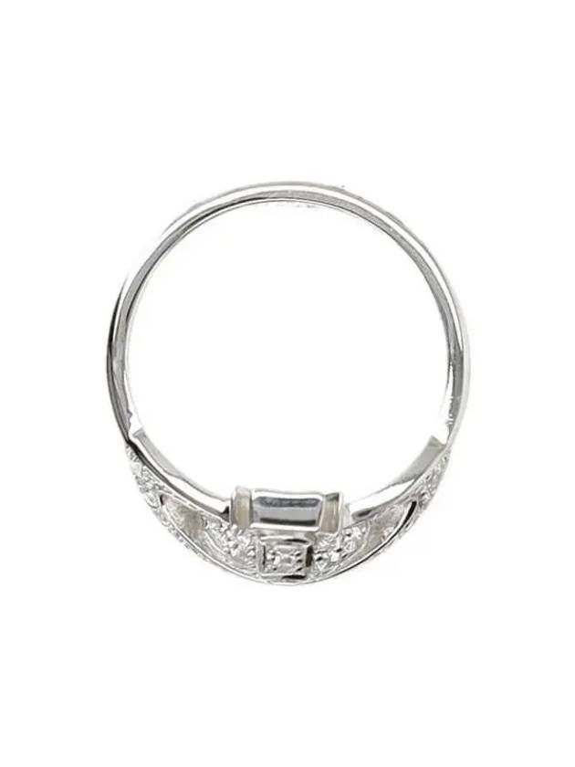 Vivienne Westwood ORG Crystal Silver Ring 24A6404017S01P102P102 - VIVIENNE WESTWOOD - BALAAN 2