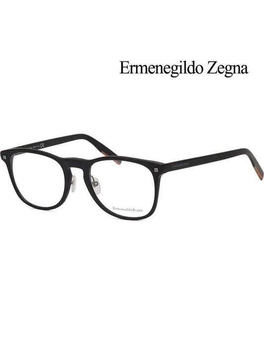 Zegna Glasses Frame EZ5194 001 Light Men’s Women’s Horned Frame - ERMENEGILDO ZEGNA - BALAAN 1