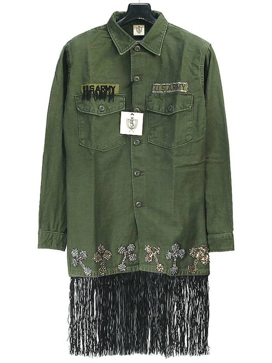 Original Military Vintage Shirt 8W71S AS790 ARMY GREEN ASC010 - AS65 - BALAAN 1