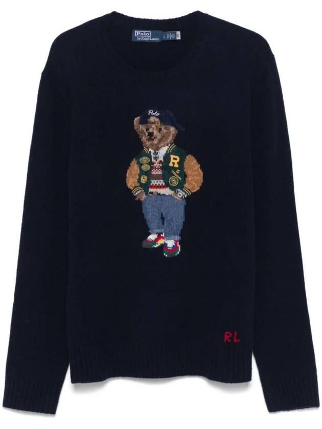 Polo Bear Intarsia Sweater 710946138001 - POLO RALPH LAUREN - BALAAN 1