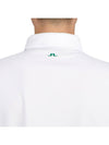 Men's Liam Regular Fit Long Sleeve PK Shirt White - J.LINDEBERG - BALAAN 8