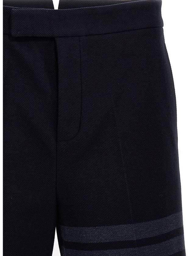 4 Bar Stripe Shorts Navy - THOM BROWNE - BALAAN 4