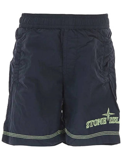 Kids Logo Swim Short Pants 7616B0513 V0020 - STONE ISLAND - BALAAN 2