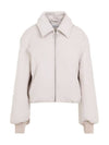 Wool Bomber Jacket Faded Grey - ACNE STUDIOS - BALAAN 2