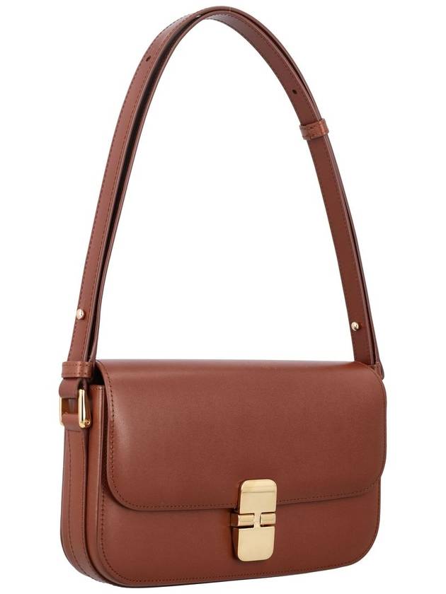 Grace Baguette Shoulder Bag Brown - A.P.C. - BALAAN 3