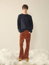 Carpenter Corduroy Flare Pants Cinnamon Brown - KINETO - BALAAN 2