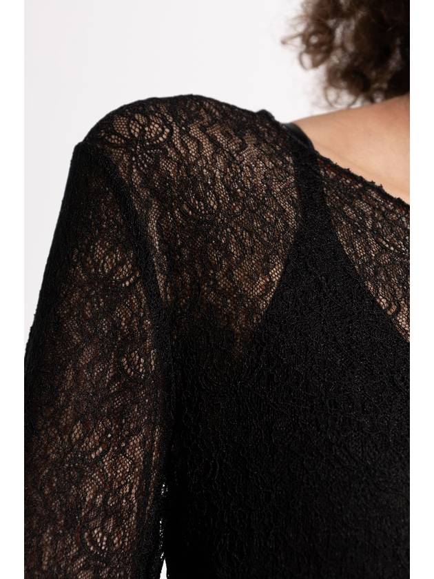 Gestuz Lace Dress Lailagz, Women's, Black - GESTUZ - BALAAN 5