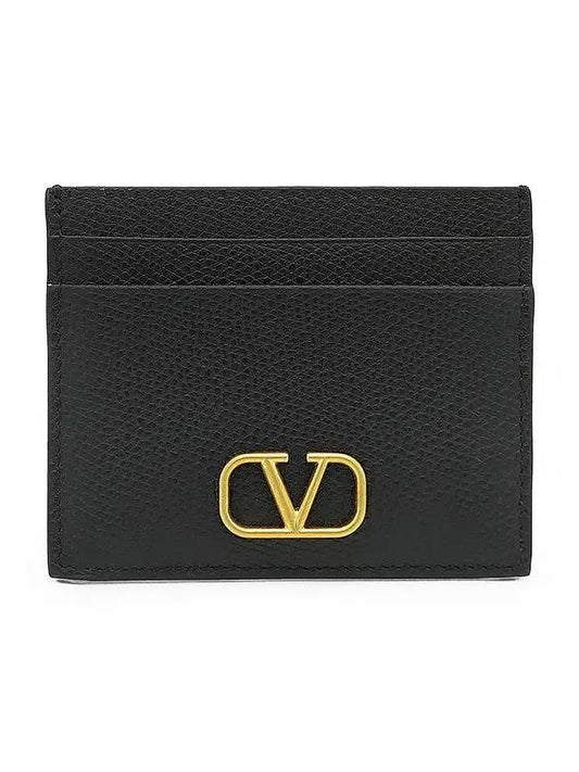 V logo signature card case 5W2P0V32 SNP 0NO - VALENTINO - BALAAN 2