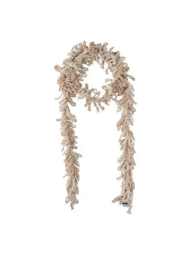 Sequin Mob Scarf Natural - SCULPTOR - BALAAN 1