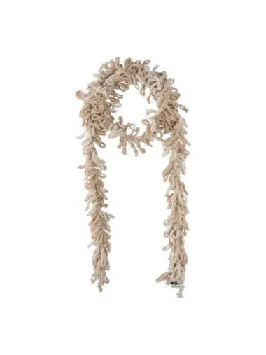 Sequin Mob Scarf Natural - SCULPTOR - BALAAN 1