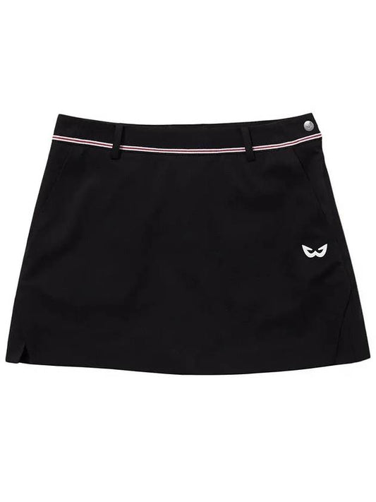 Golf Wear Back Pleated Culotte Golf Skirt WB21SUWQ01BK Black - WHITEBALL - BALAAN 1