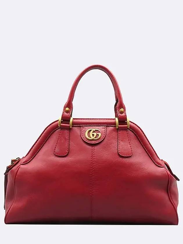 516459 Leather Marmont GG Vintage Gold Logo Tigerhead Lebel Tote Bag Shoulder Strap 2WAY - GUCCI - BALAAN 2