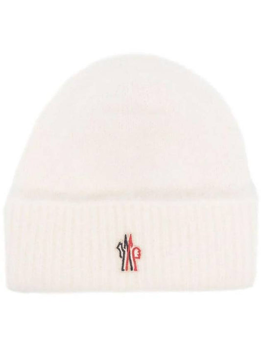 Grenoble Logo Patch Knit Beanie I20983B00012M1126 - MONCLER - BALAAN 1