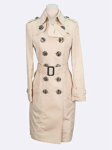 Smith Market Ivory Coat Women s Clothing - BURBERRY - BALAAN 1