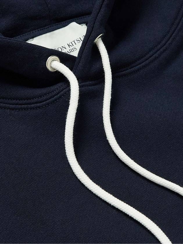 Chillax Fox Patch Classic Hoodie Navy - MAISON KITSUNE - BALAAN 6