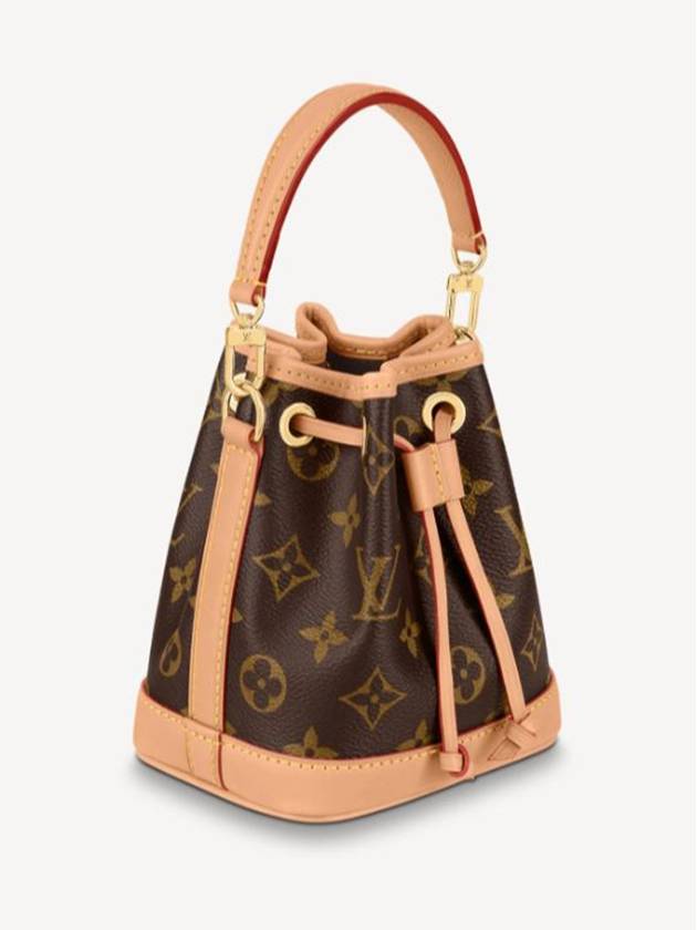 Nano Noe Monogram Bucket Bag Brown - LOUIS VUITTON - BALAAN 3