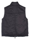 Women's Reversible High Neck Zip-Up Vest Black - BRUNELLO CUCINELLI - BALAAN 6