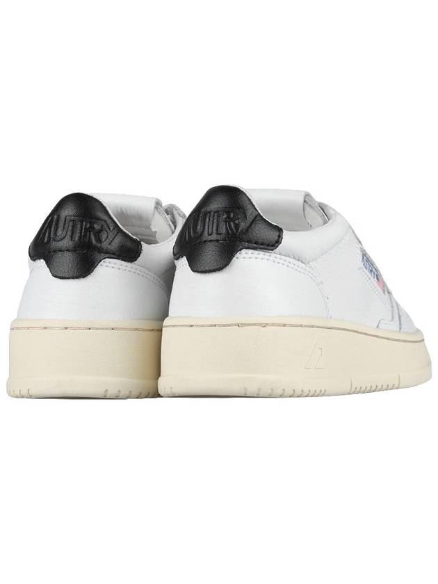 Medalist Goatskin Low Top Sneakers White - AUTRY - BALAAN 6