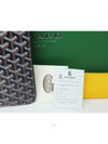 Actually brand new Used 3 times Senna MGM Navy Special Unisex Clutch Bag Full Set - GOYARD - BALAAN 2