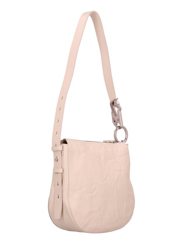 Knight Small Leather Shoulder Bag Beige - BURBERRY - BALAAN 3