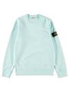 Wappen Patch Crewneck Sweatshirt Light Green - STONE ISLAND - BALAAN 2