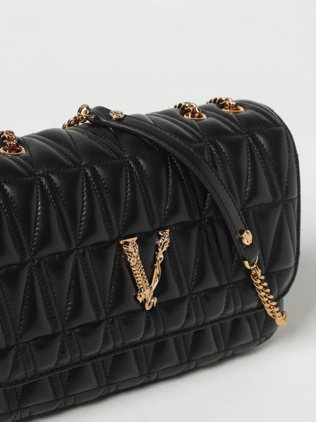 Versace Virtus bag in quilted leather - VERSACE - BALAAN 4