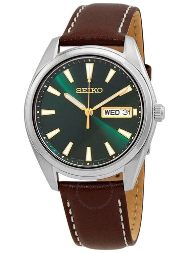 Seiko Neo Classic Quartz Green Dial Men's Watch SUR449P1 - SEIKO - BALAAN 1