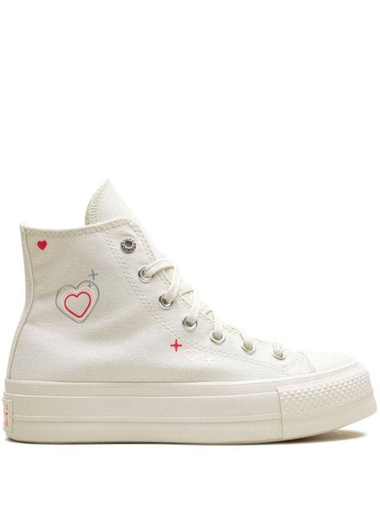 Chuck Taylor All Star Lift Platform High Y2K Heart Sneakers A09114C - CONVERSE - BALAAN 1