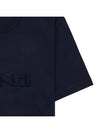 Men s Big Logo Embroidered Short Sleeve T Shirt MRTWXJER069 JER012 7941 - SUNNEI - BALAAN 6