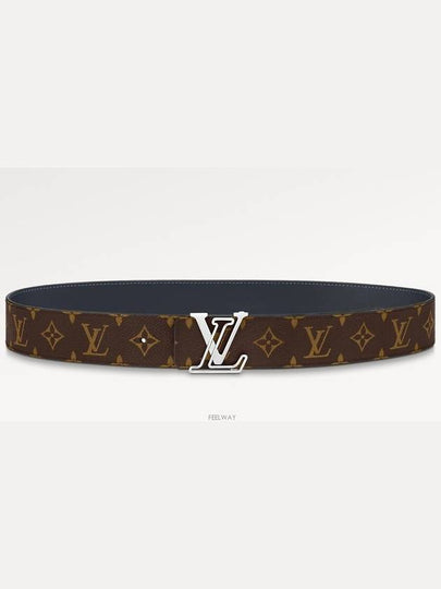 LV Line 40MM Reversible Monogram Canvas Leather Blue Brown - LOUIS VUITTON - BALAAN 2