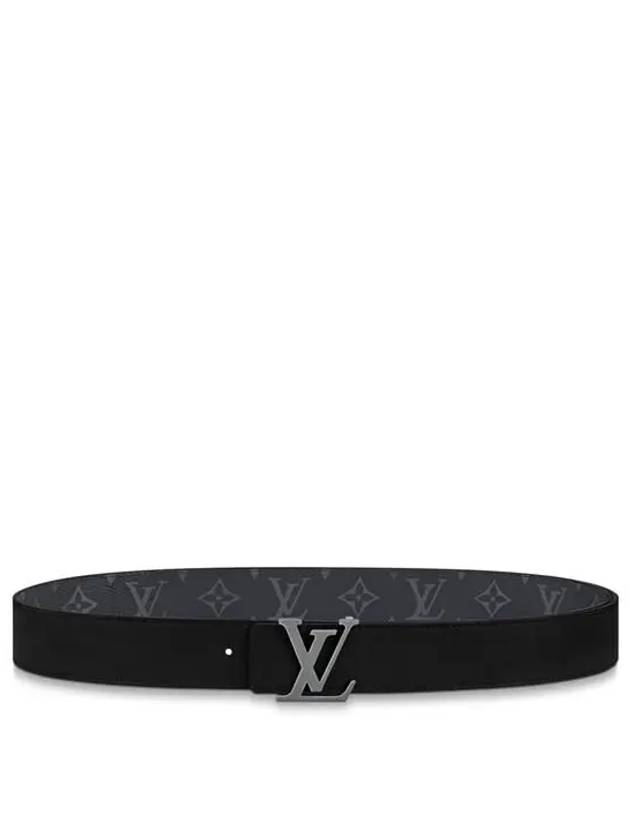 LV Initiales 35MM Reversible Leather Belt Black - LOUIS VUITTON - BALAAN 4