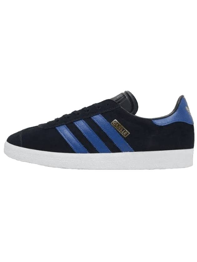 Gazelle Low-Top Sneakers Blue Core Black - ADIDAS - BALAAN 1