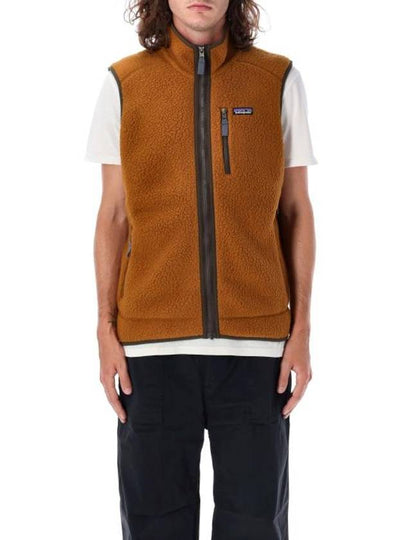 Men's Retro Pile Vest Shelter Brown - PATAGONIA - BALAAN 2