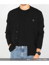 Bold Fox Head Patch V Neck Wool Cardigan Black - MAISON KITSUNE - BALAAN 8